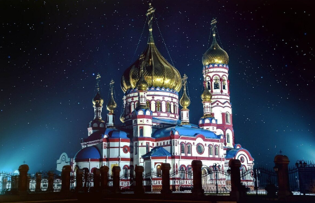 Собор Рождества Христова - главный православный храм Новокузнецка